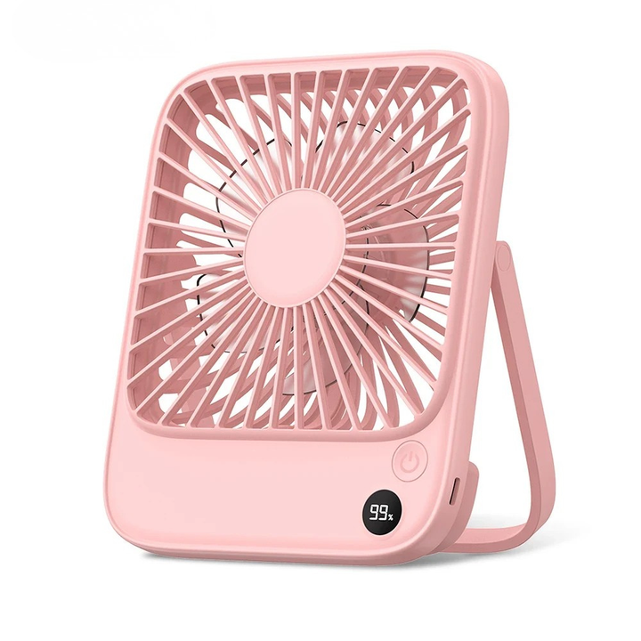 Box Fan Portable Battery Operated Adjustable USB Fan