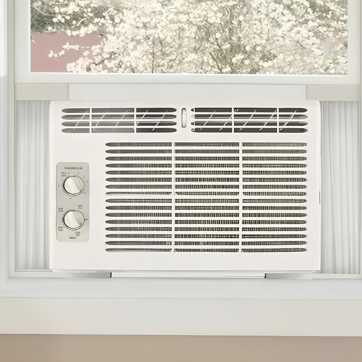 Window AC Unit Energy Efficient Air Conditioner Remote
