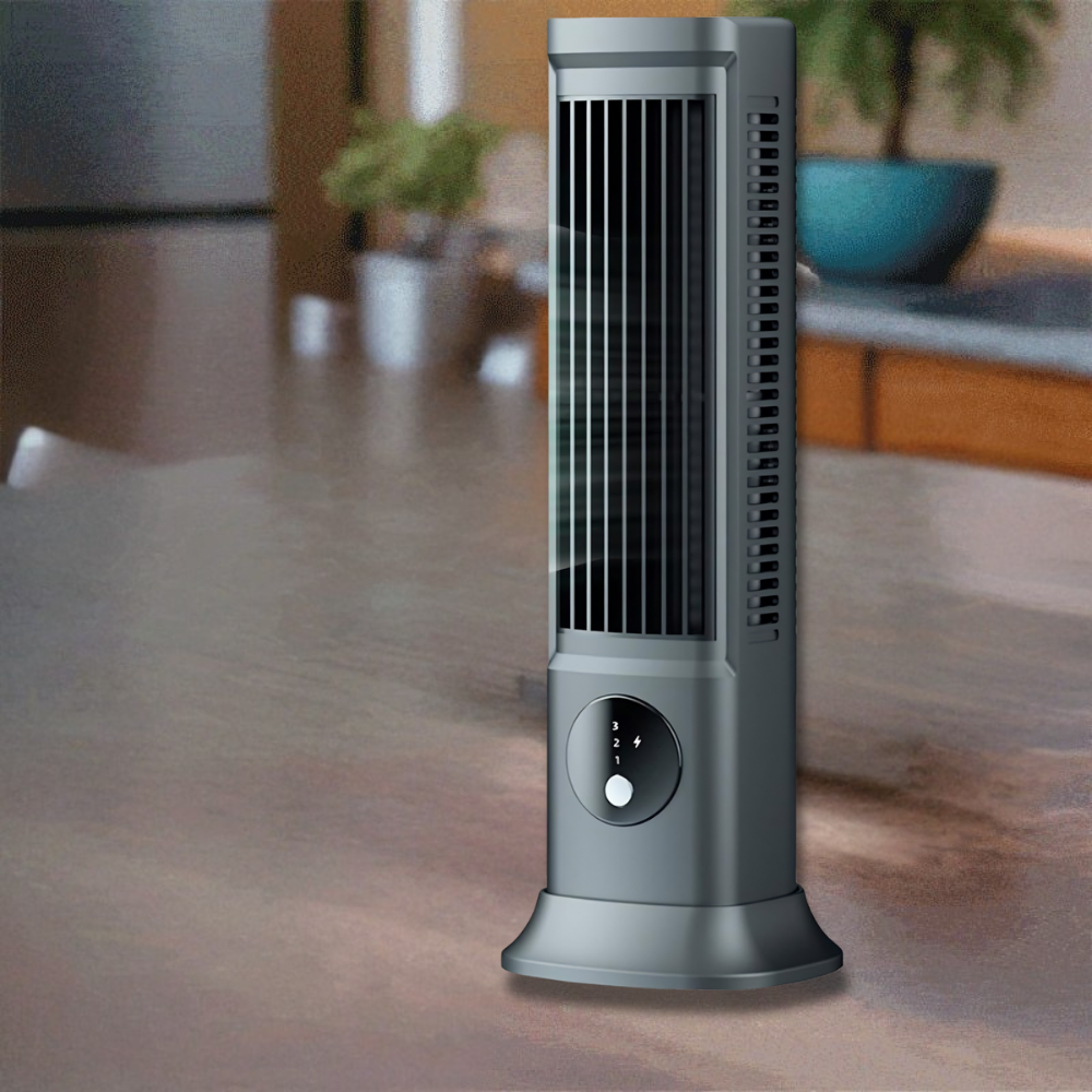 Ventilatore a Torre Portatile Raffreddamento Oscillante Silenzioso Compatto