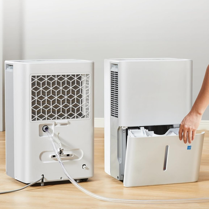 Deumidificatore portatile intelligente silenzioso per la casa, asciugatore d'aria con controllo dell'umidità