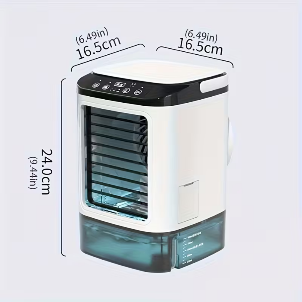 Přenosná klimatizace Mini odpařovací chladič USB ventilátor na vodu