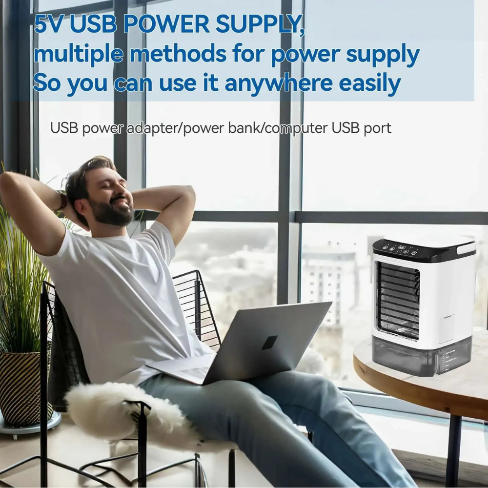 Portable Air Conditioner Humidifier Efficient Mini