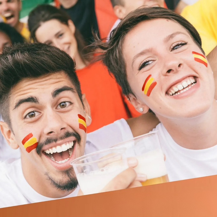 Non Toxic Face Paint Football Game Face Paint Stick Sports Fan World Cup