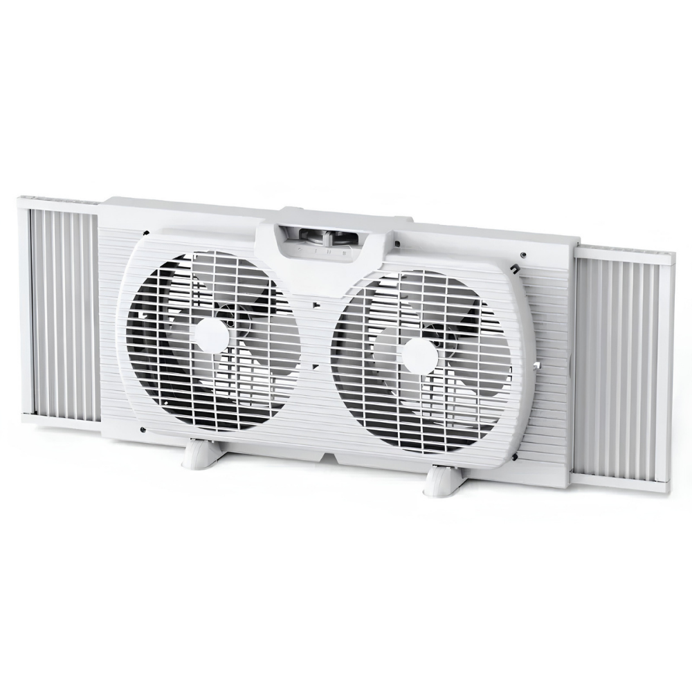 Cooling Twin Window Fan Electric Reversible Window Fan