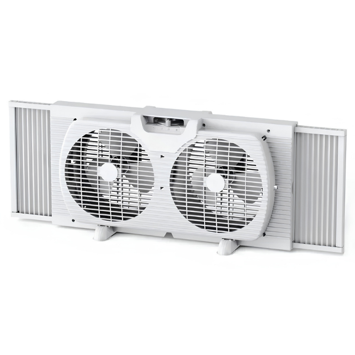 Cooling Twin Window Fan Electric Reversible Window Fan