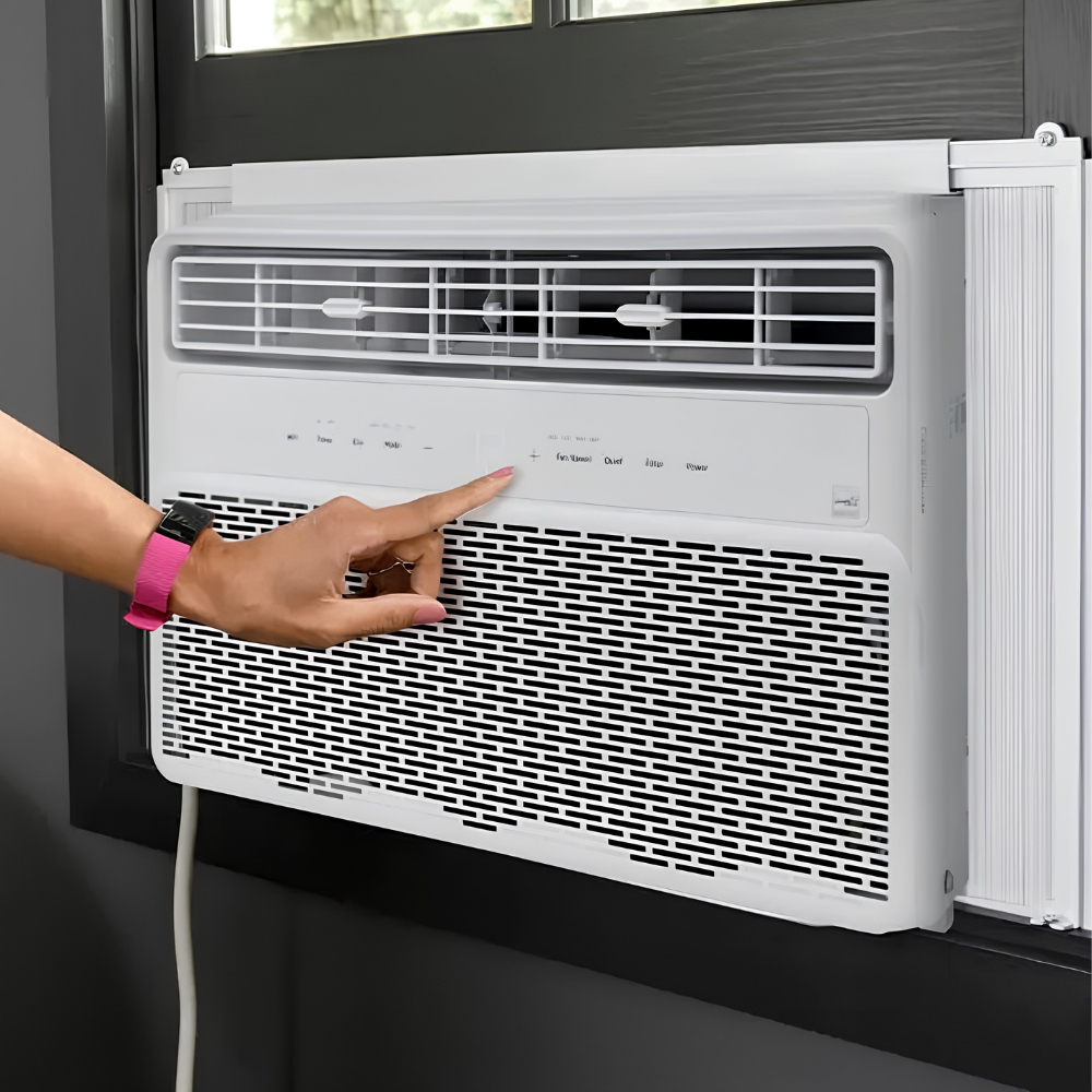 Window AC Unit Air Conditioner Remote Control Smart Quiet