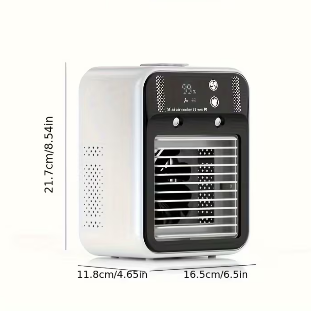 Tragbare Klimaanlage USB-Kühlventilator Wiederaufladbarer Tischkühler