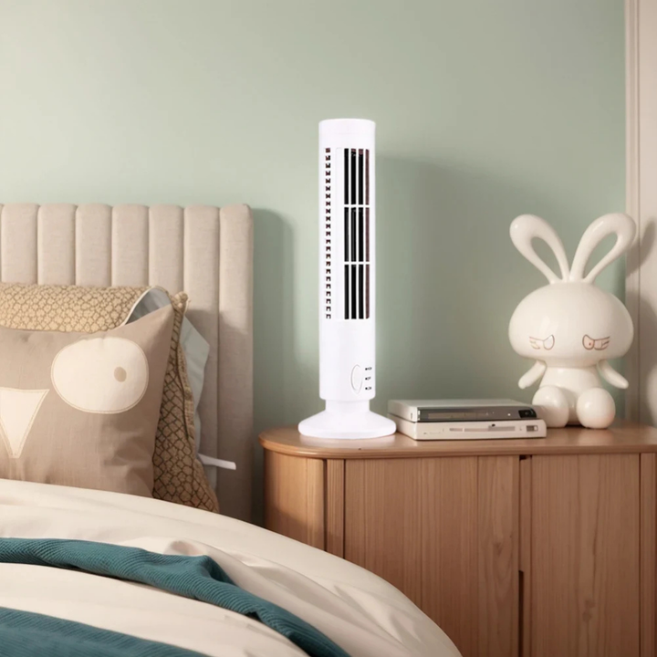 Kühlender tragbarer Turmventilator bladeless für den Schreibtisch