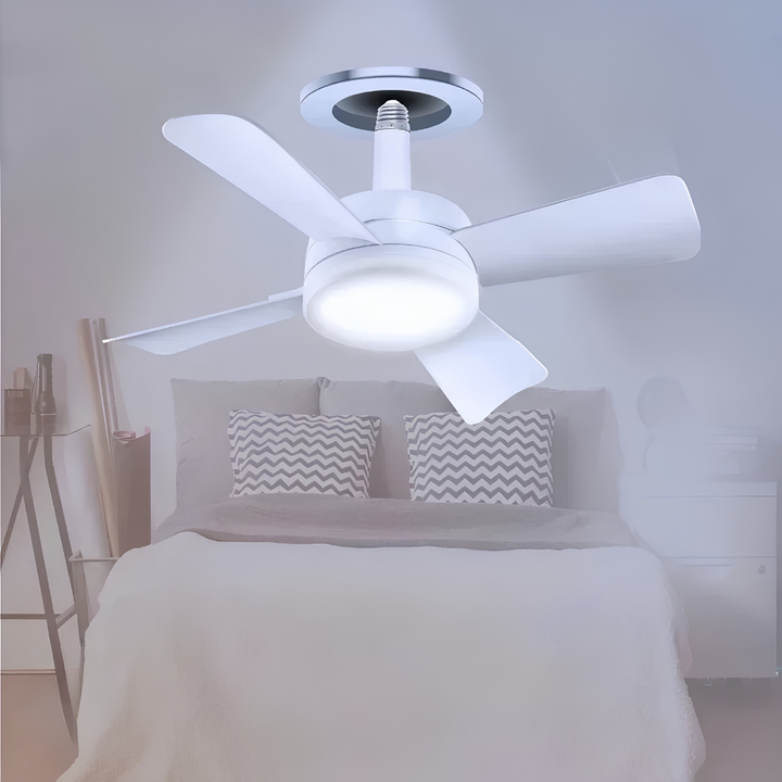 Ceiling Fan Light Flush Mount Remote Control LED
