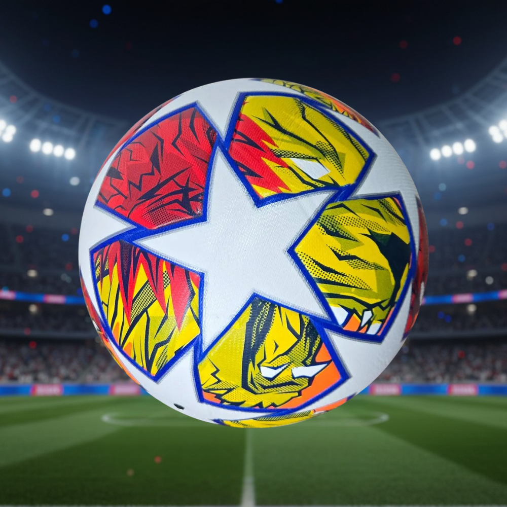 Pallone da calcio taglia 5 in PU resistente per partita e allenamento all'aperto