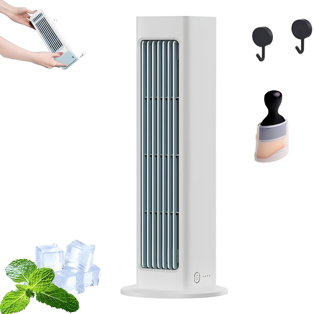 Portable Tower Cooling Fan Oscillating Tall Slim Quiet