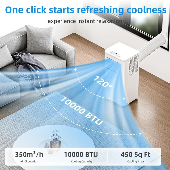 Portable Air Conditioner Remote Control Sleep Mode
