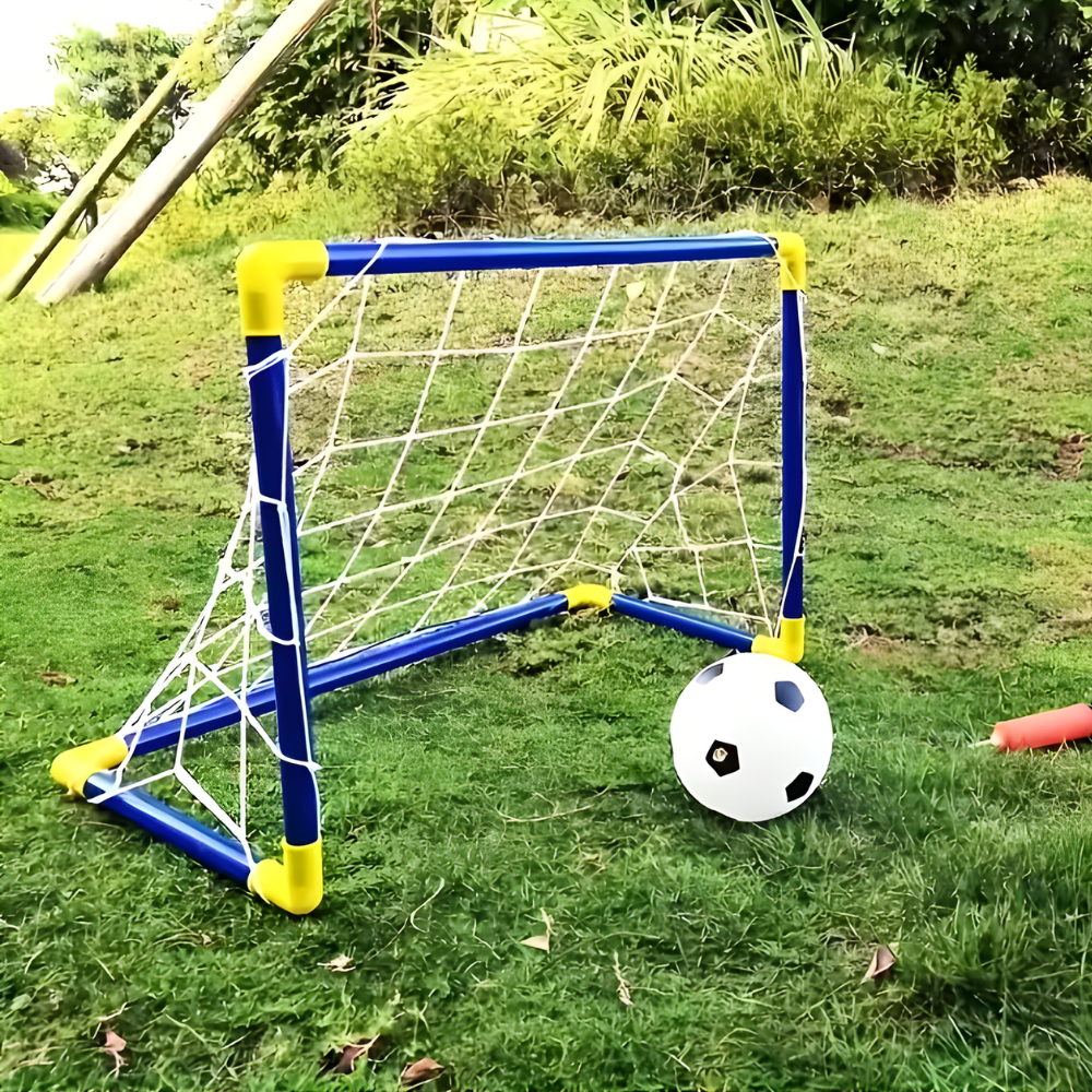 Rete da calcio per bambini Coppa del Mondo in plastica set portatile per allenamento