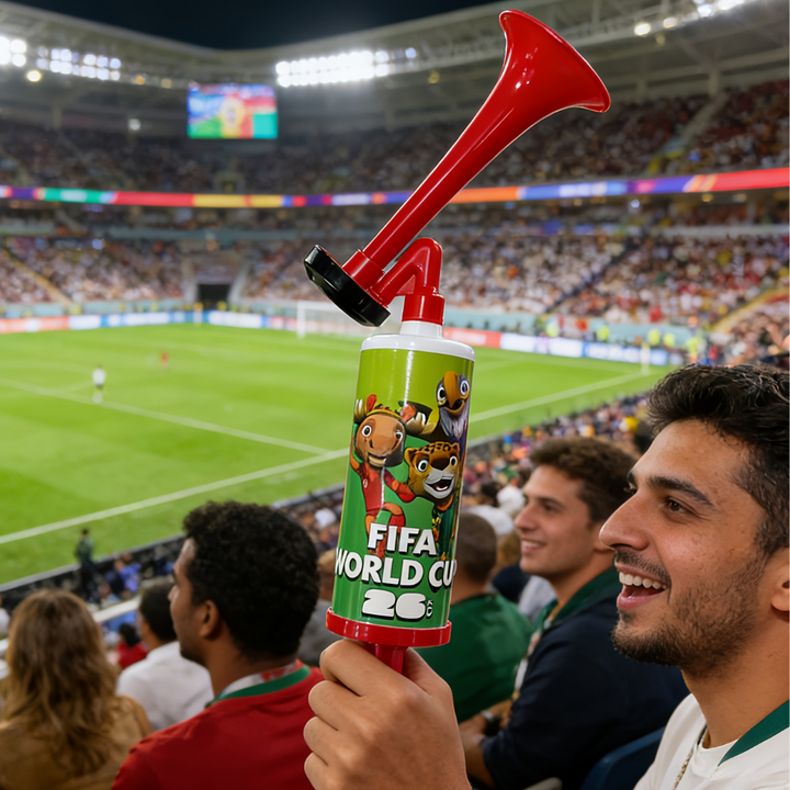 Corno ad Aria Portatile per Tifo Rumoroso Coppa del Mondo