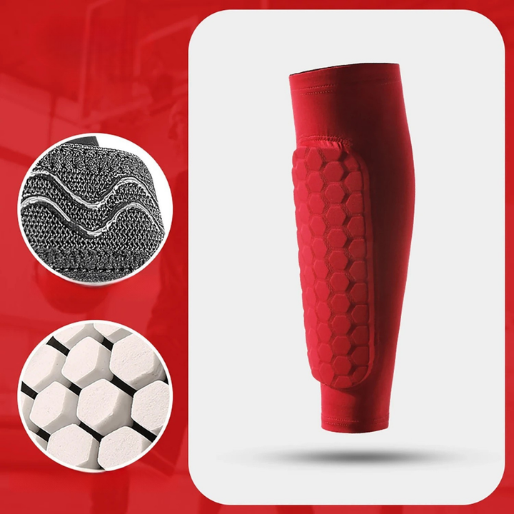 World Cup Honeycomb Padded Football Shin Guard Soccer Socks