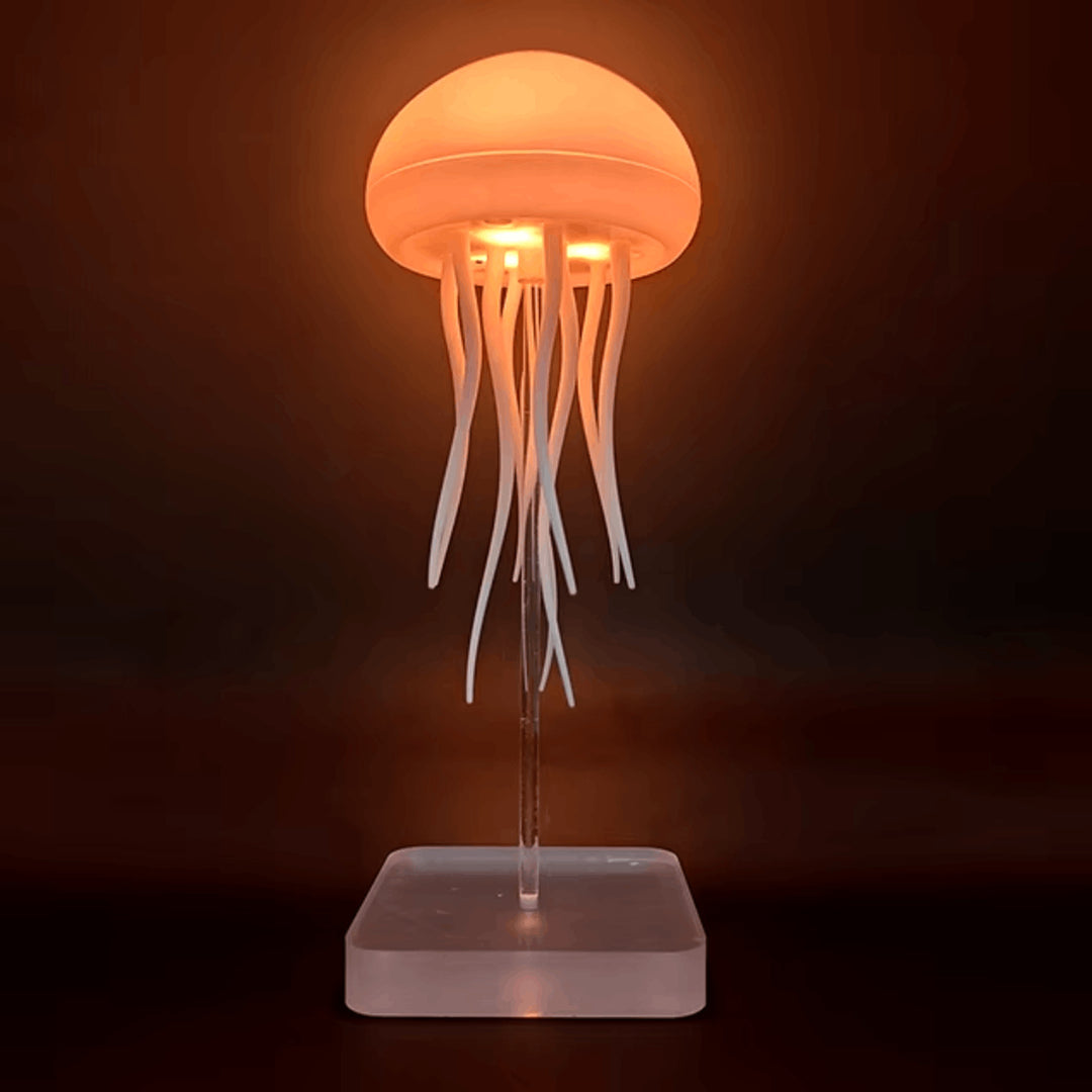 Jellyfish Lamp Rechargeable Color Changing RGB Mood Night Light With Glowing Tentacles - Image 1