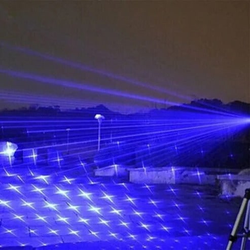 Laser Pointer Blue High Power Portable Torch Projection Patterns Flashlight - Image 8
