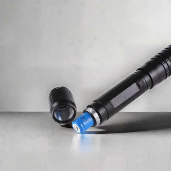Laser Pointer High Power Blue Purple Handheld Black Cylindrical 10000m - Image 4