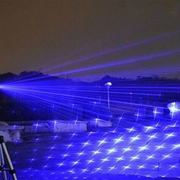 Laser Pointer High Power Blue Purple Handheld Black Cylindrical 10000m - Image 5