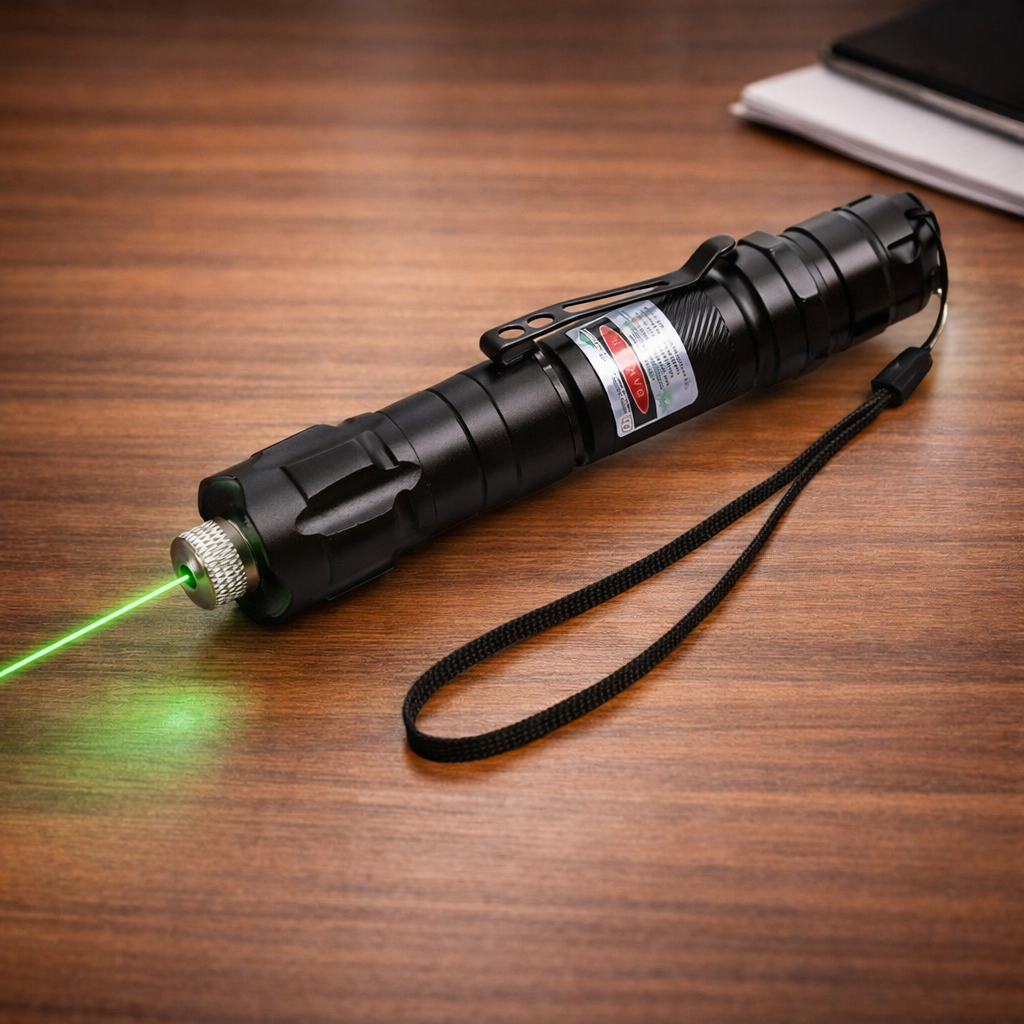 Rechargeable Green Laser Pointer Long Range Precision Tool