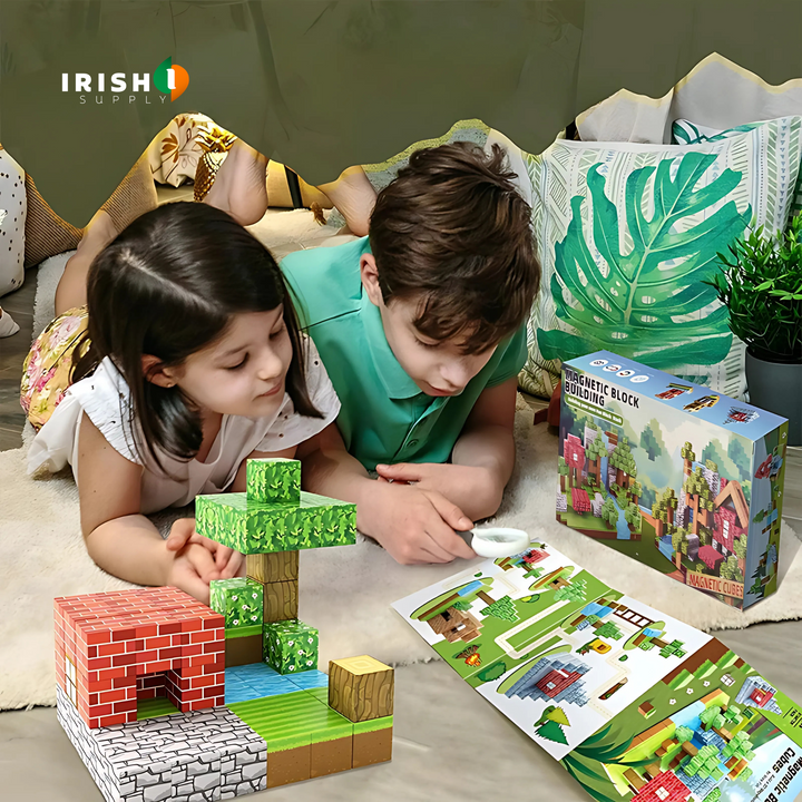 Magnetic Building Blocks Strong Magnets Cube Construction Set For Kids - Image 2