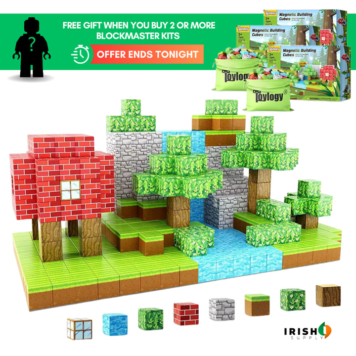 Magnetic Building Blocks Strong Magnets Cube Construction Set For Kids - Image 1