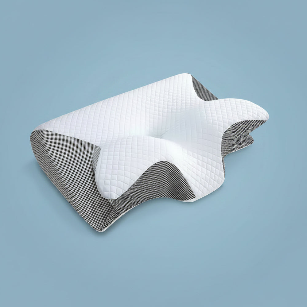Memory Foam Orthopedic Ergonomic Neck Pillow Contoured - Image 2