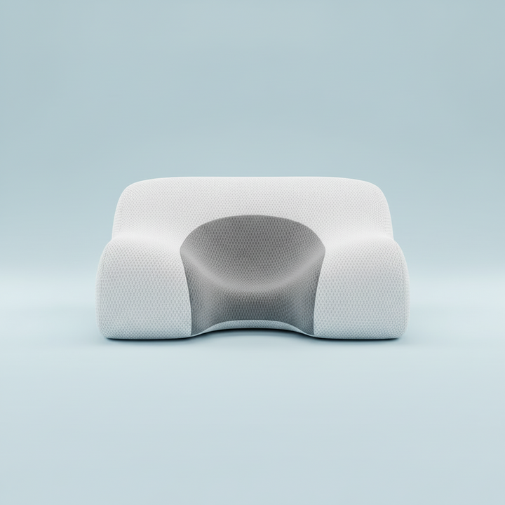 Memory Foam Orthopedic Ergonomic Neck Pillow Contoured - Image 4