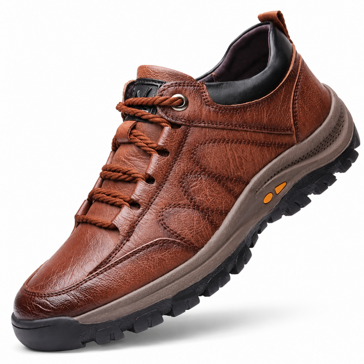 Men's Orthopedic Shoes Comfortable Leather Orthopedic Footwear - Image 2