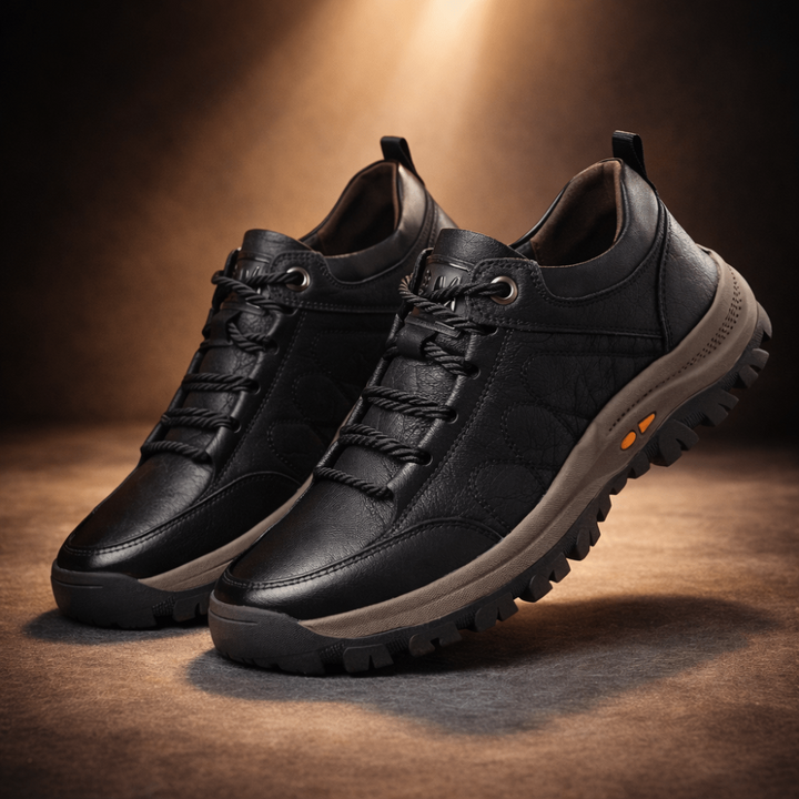 Men's Orthopedic Shoes Comfortable Leather Orthopedic Footwear - Image 3