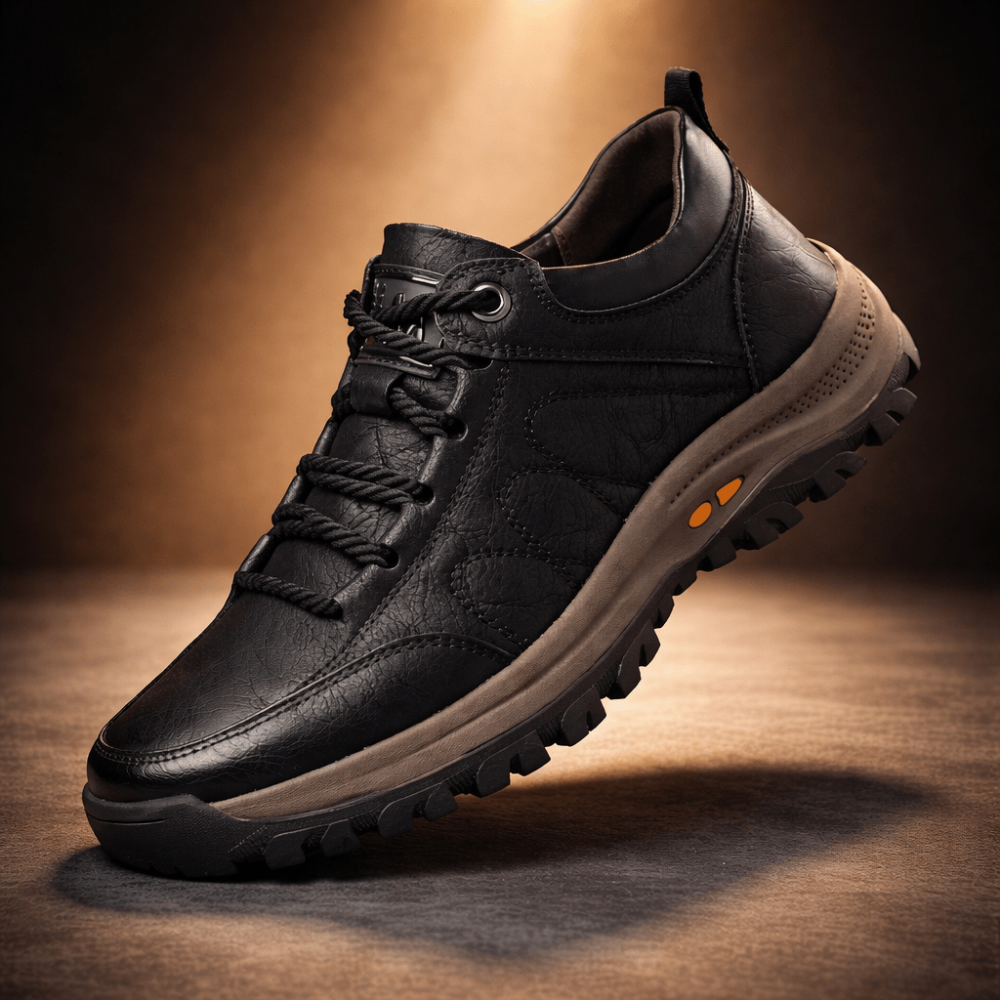 Men's Orthopedic Shoes Comfortable Leather Orthopedic Footwear - Image 4