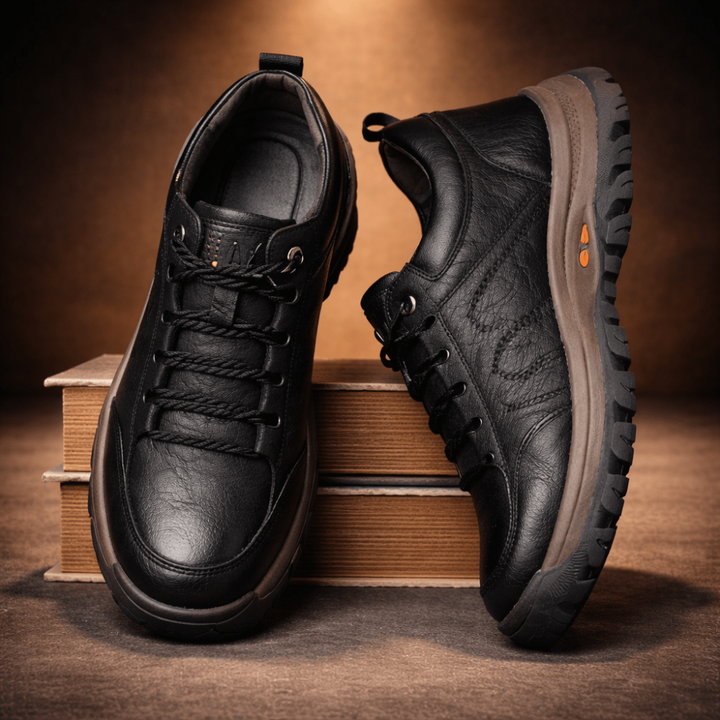 Men's Orthopedic Shoes Comfortable Leather Orthopedic Footwear - Image 5