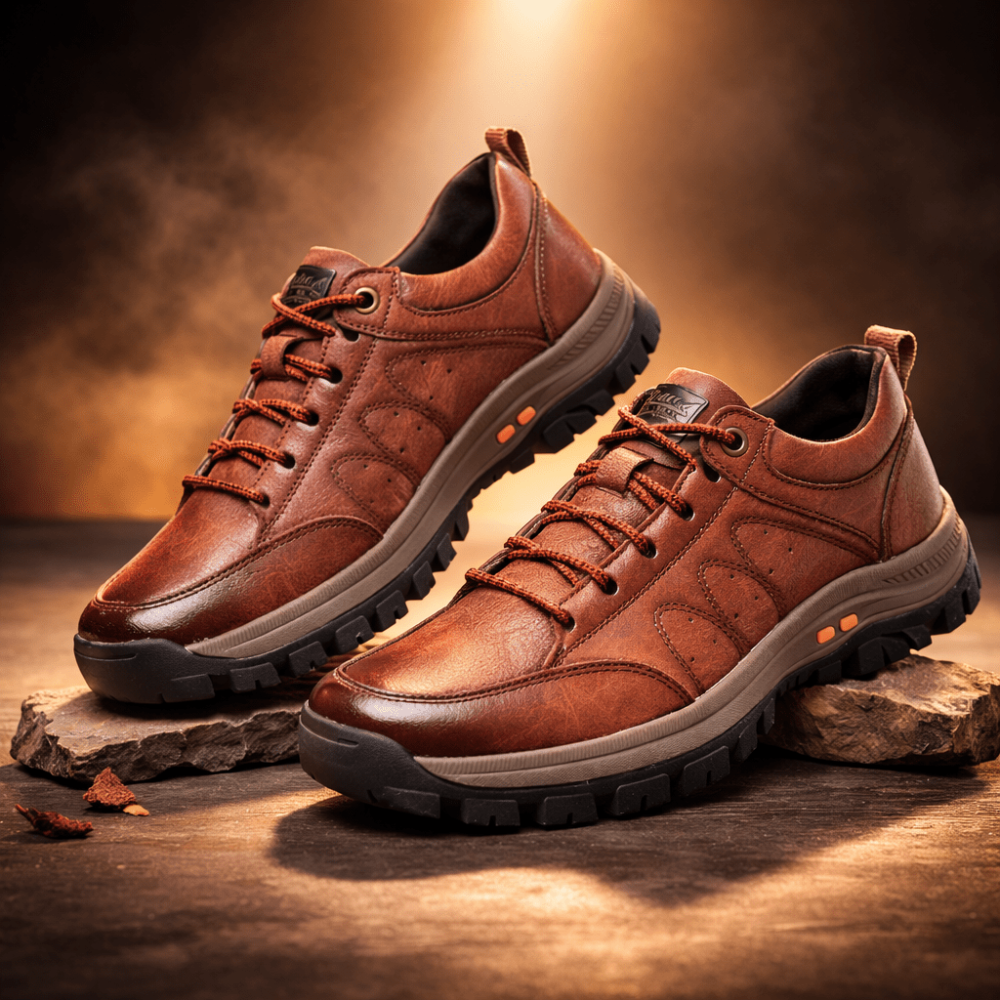 Men's Orthopedic Shoes Comfortable Leather Orthopedic Footwear - Image 7