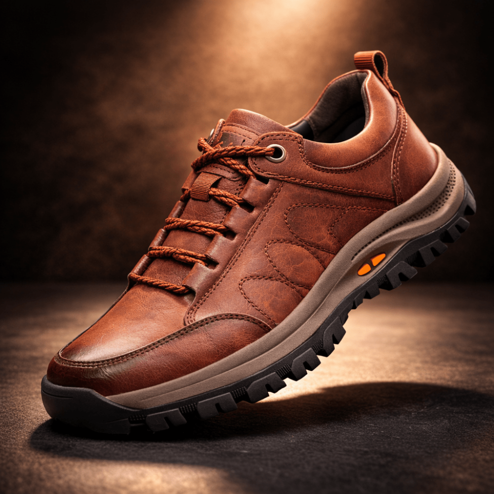 Men's Orthopedic Shoes Comfortable Leather Orthopedic Footwear - Image 8