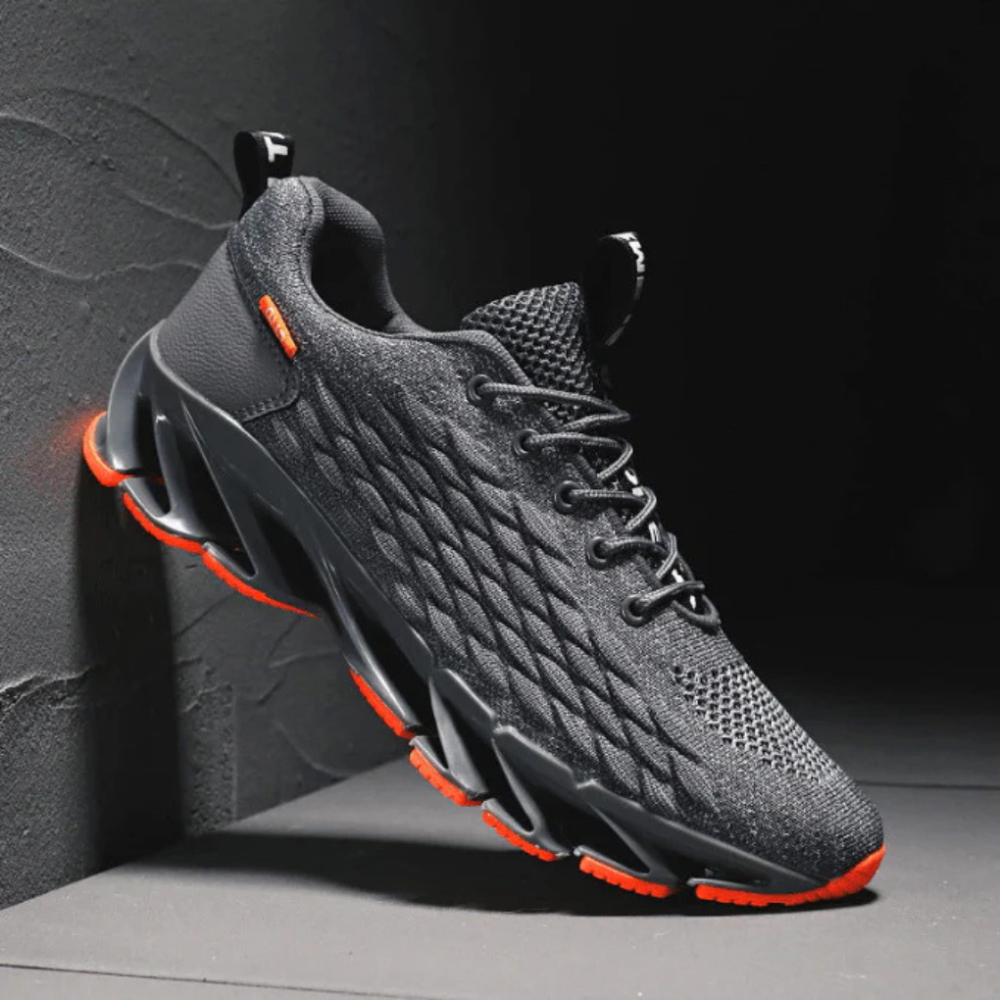 Men's Running Shoes Sports Cushioned Athletic Lace-Up - Image 1
