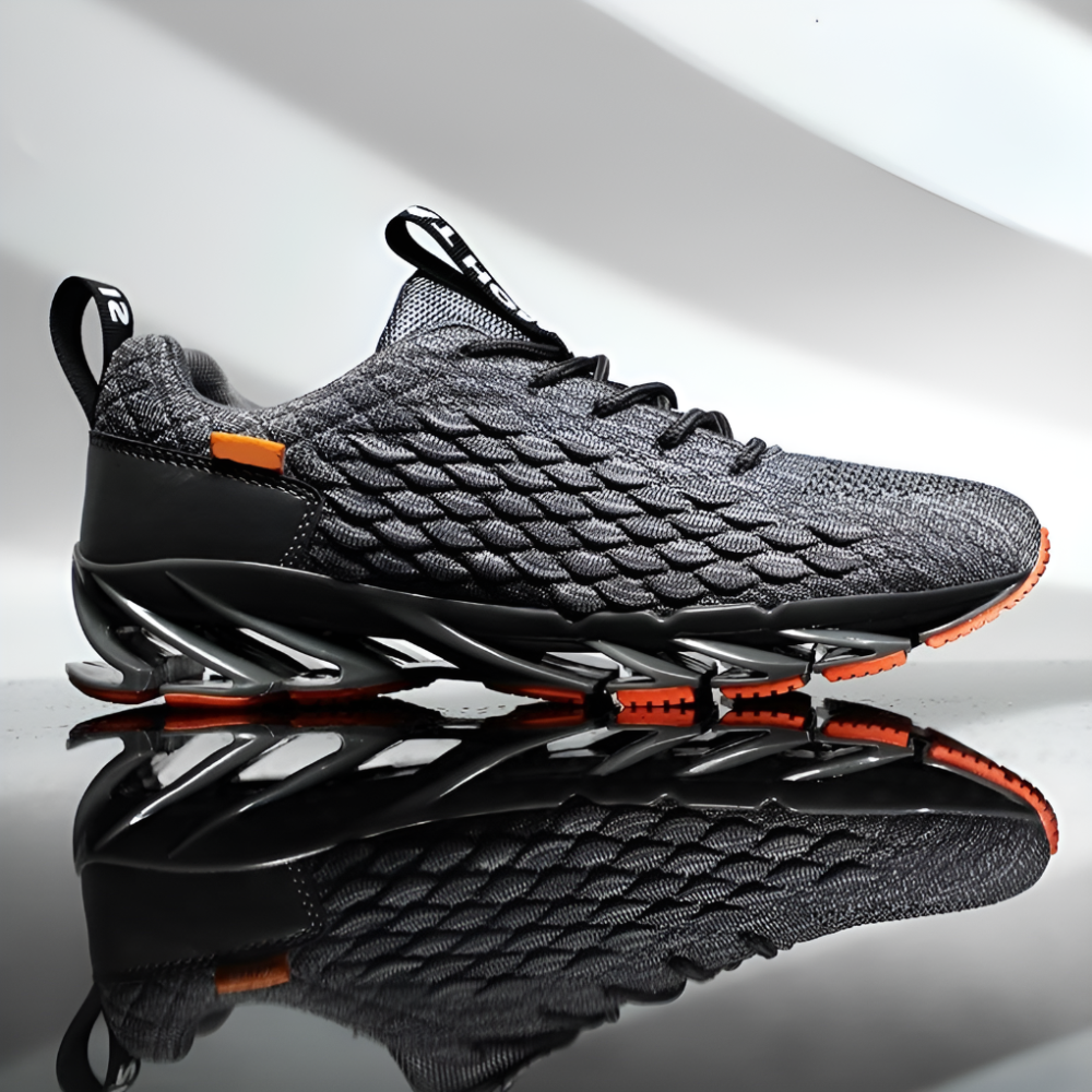 Men's Running Shoes Sports Cushioned Athletic Lace-Up - Image 2