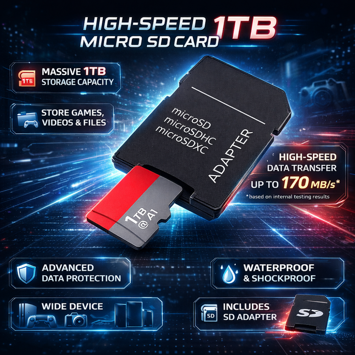 Micro SD Card 1TB Card High-Speed Storage - Image 5