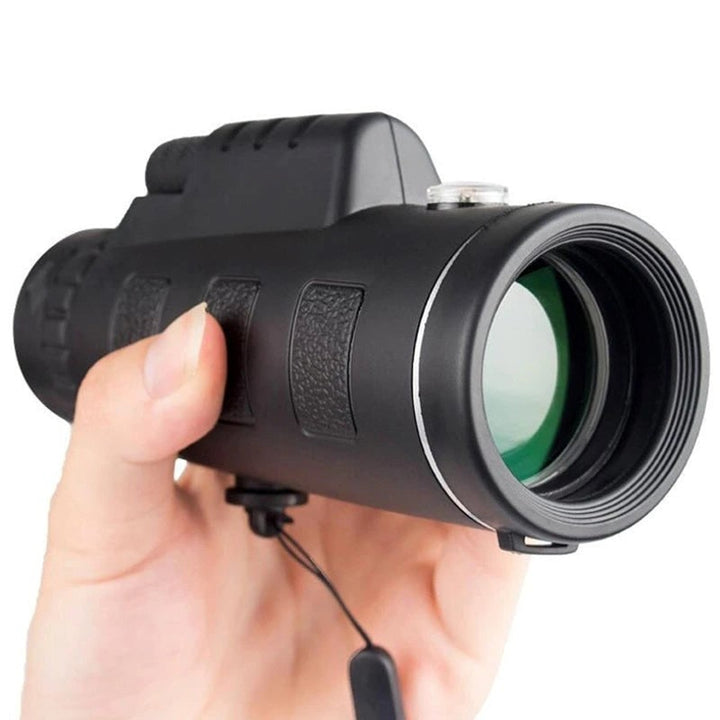 Monocular Telescope Starscope High Power Smartphone Tripod Black Plastic - Image 3