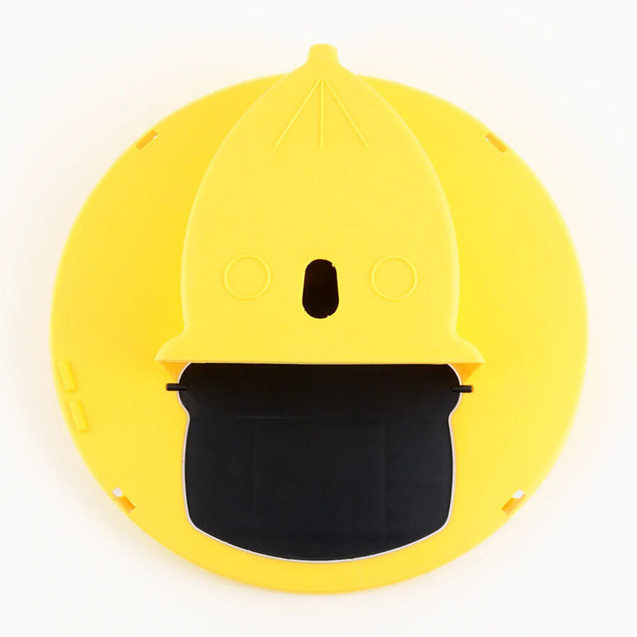 Mouse Rat Trap Bucket Lid Yellow Plastic With Ramp Central Opening For Indoor Outdoor Pest Control - Image 4