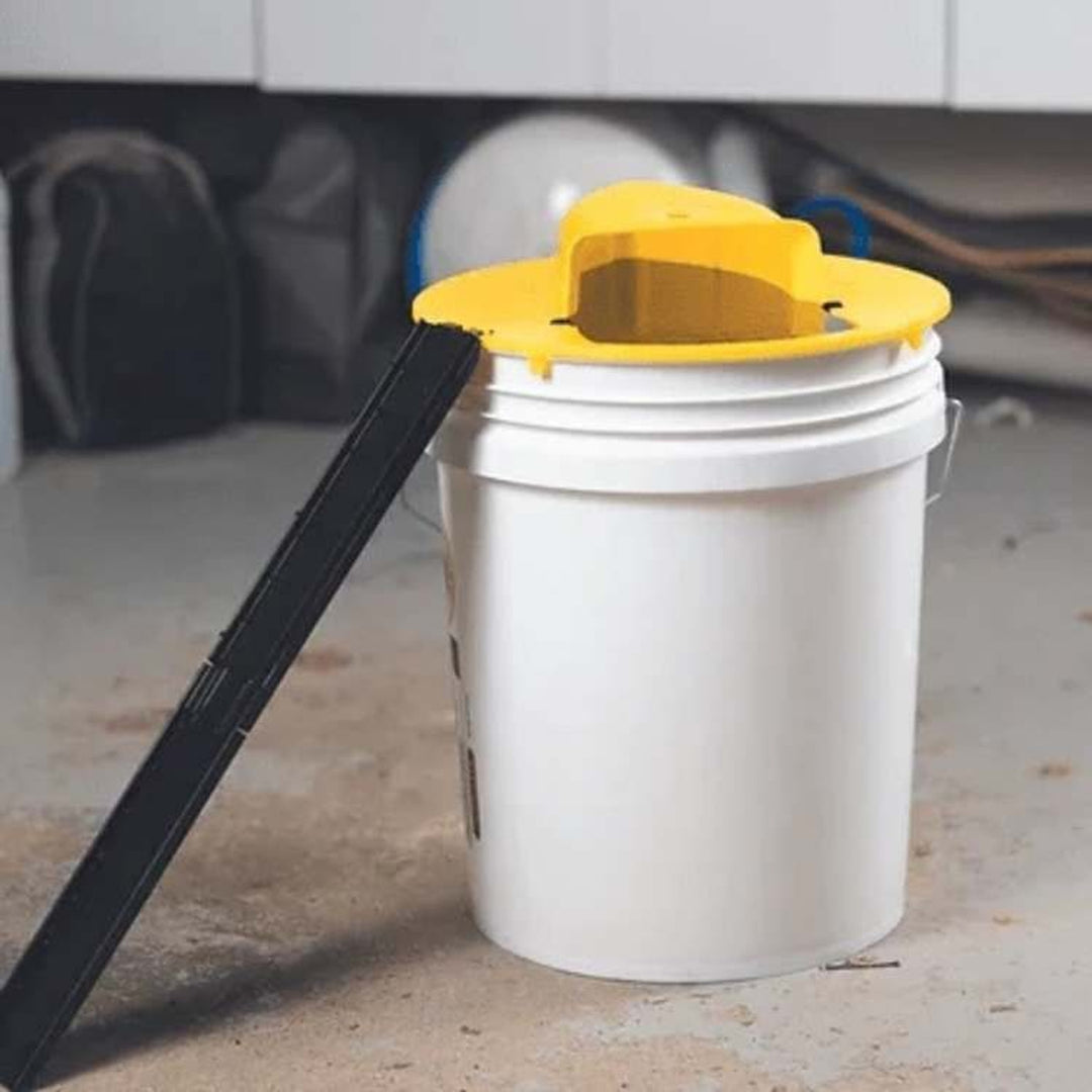 Mouse Trap Bucket Lid Automatic Rat Safe Plastic Ramp For Humane Live Catch - Image 5