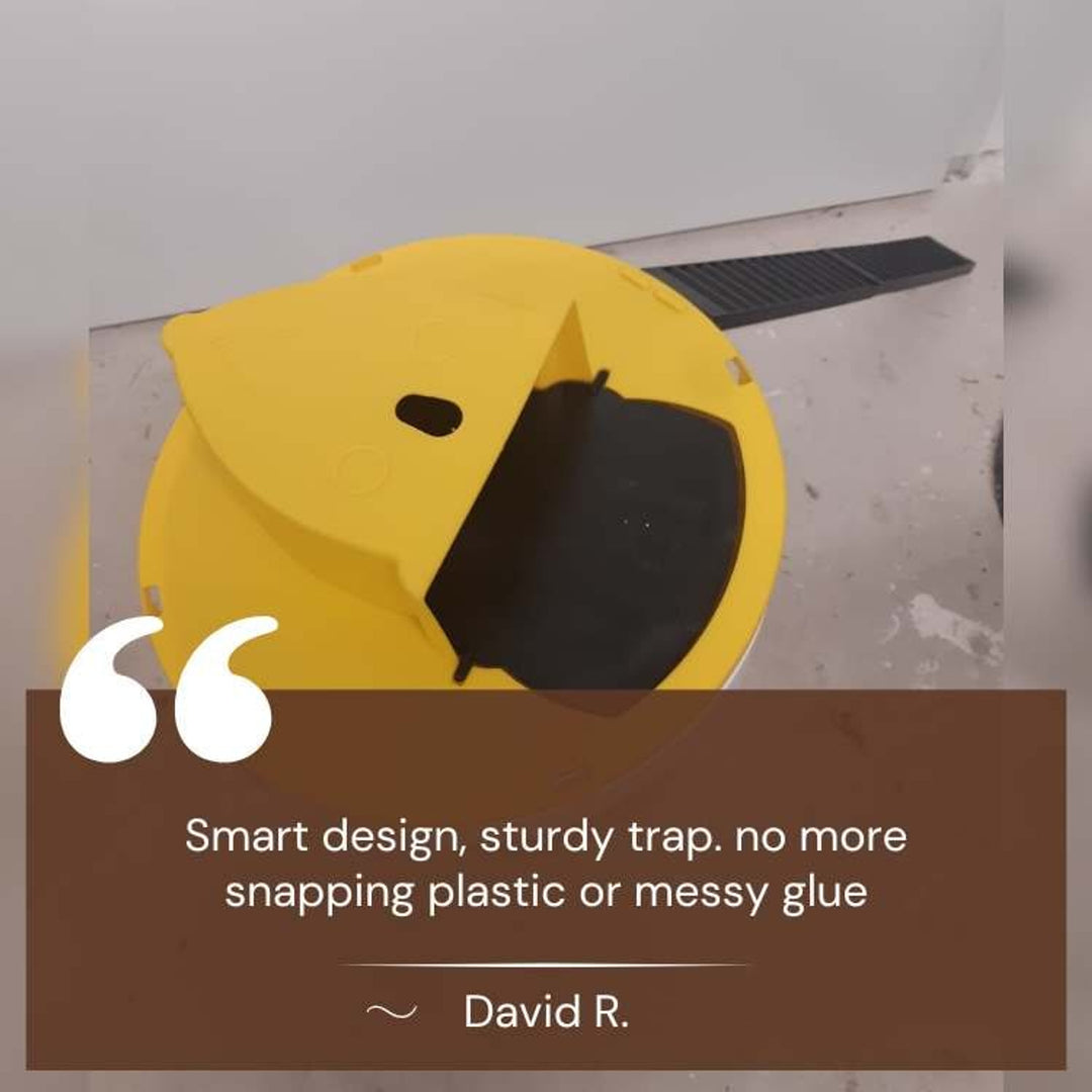 Mouse Trap Bucket Lid Automatic Rat Safe Plastic Ramp For Humane Live Catch - Image 7