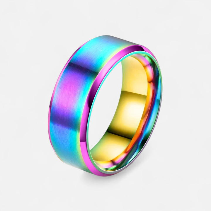 Celzoir | Bague Classy Homme en Tungstène Brossé – Finition Satinée et Confort Optimal