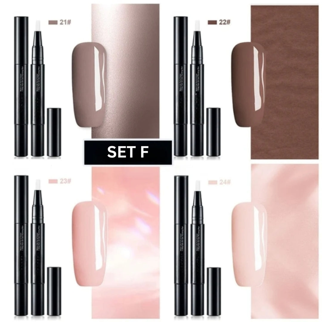 Nail Gel Pen for Precision Painting with Quick Dry Brush Tip Manicure Art - Image 11