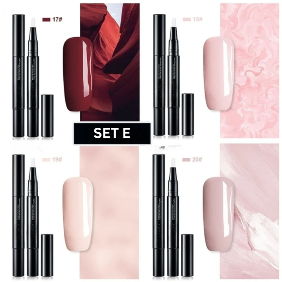 Nail Gel Pen for Precision Painting with Quick Dry Brush Tip Manicure Art - Image 10