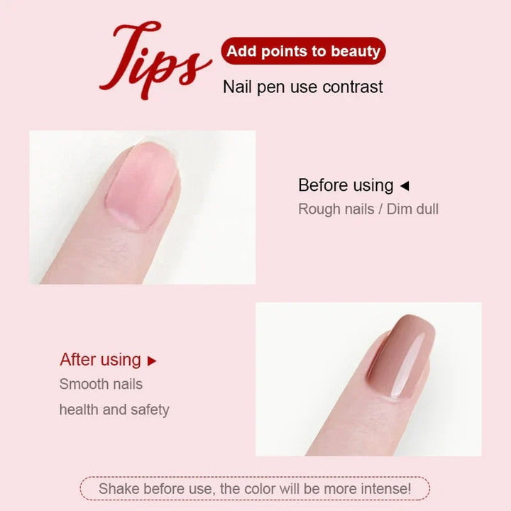Nail Gel Pen for Precision Painting with Quick Dry Brush Tip Manicure Art - Image 6