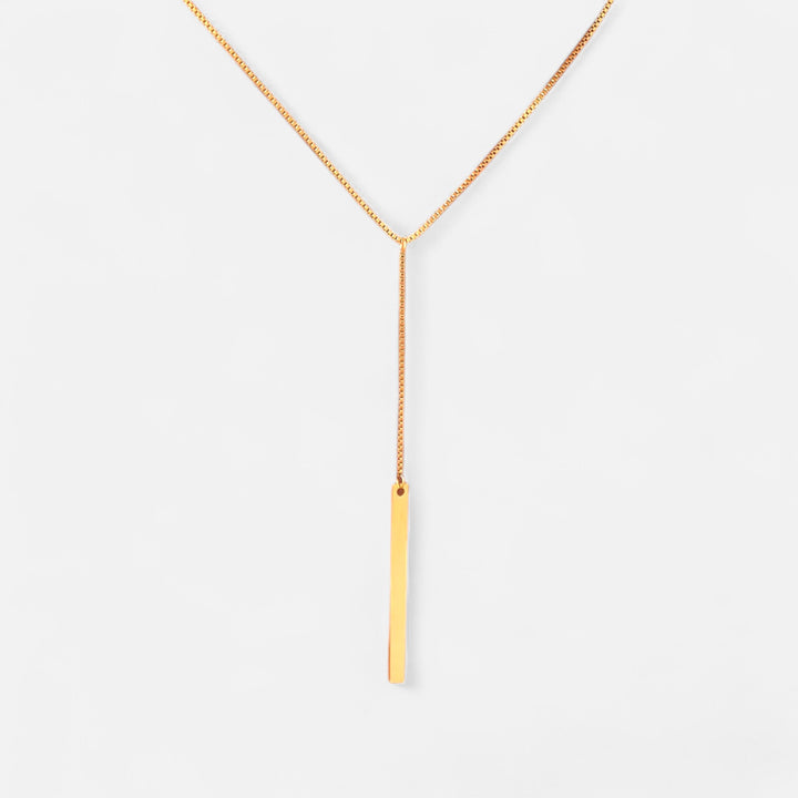 Celzoir | Collier Pendentif Long Doré Femme