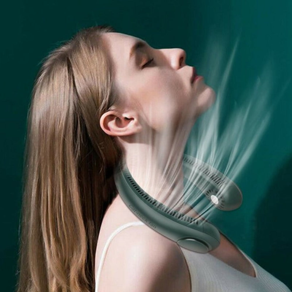 Neck Fan Portable Personal Hands-Free Cooling Device - Image 1