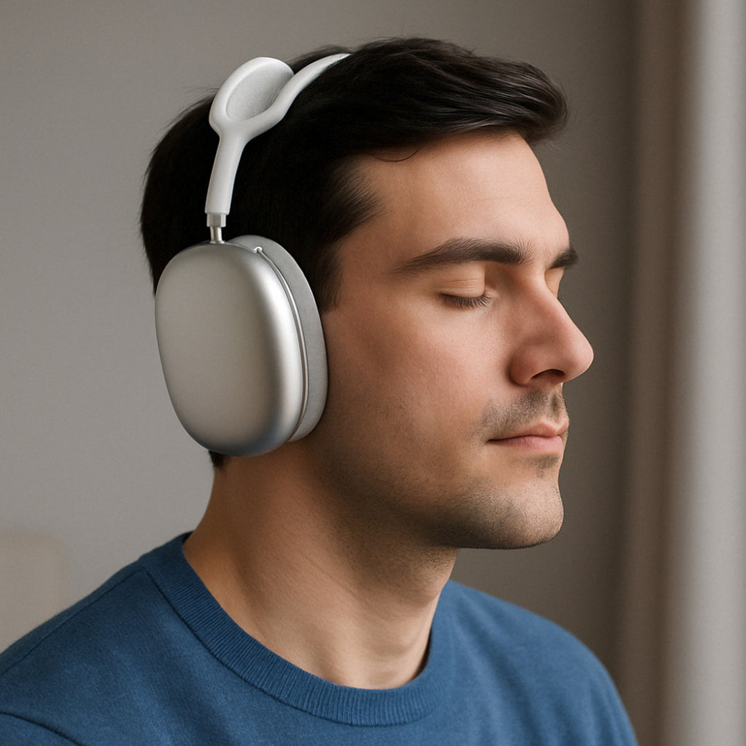 Noise Cancelling Headphones Wireless Over Ear With Microphone Bluetooth - Image 2