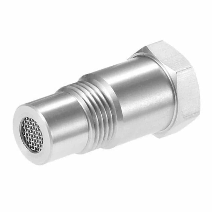 O2 Sensor Adapter Oxygen Extension Check Engine Light Fix Stainless Steel Mesh Filter - Image 7