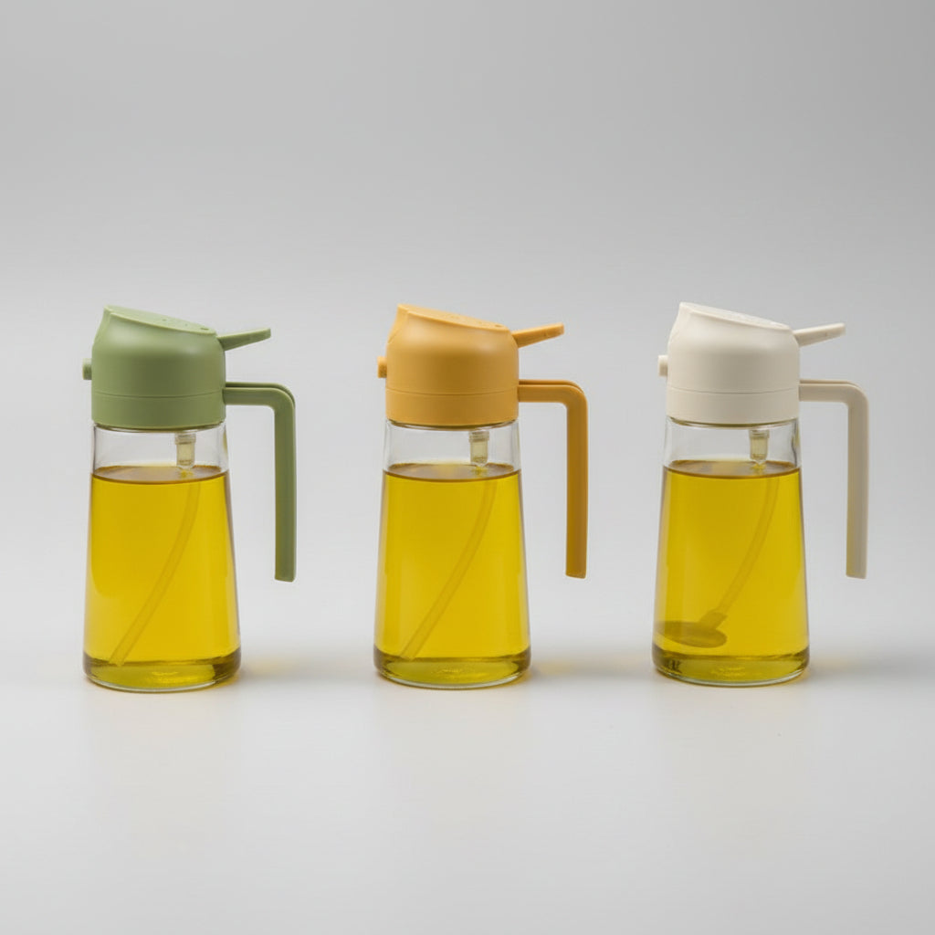 Oil Sprayer Glass Dispenser Leakproof Kitchen Spray - Image 10